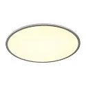 SLV LED Ceiling luminaire PANEL 60 DALI LED, round, 42W, 110°, 4000K, 3350lm, gray