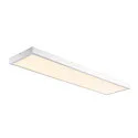 SLV LED Ceiling luminaire PANEL DALI LED, 1200x300mm, 45W, 90°, 3000K, 3100lm, white