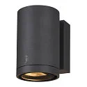SLV Premium-LED Outdoor Wall luminaire ENOLA ROUND SINGLE CCT, IP65 IK02, M-size, 10W 3000 / 4000K 720 / 820lm 38°, CRi>90