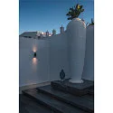 SLV LED Outdoor Wall luminaire ENOLA ROUND UP/DOWN CCT, IP65 IK06, S-size, 7W 3000/4000K 285/320lm 30°, CRi>90, anthracite