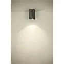 Premium-LED Outdoor Ceiling luminaire ENOLA ROUND CCT, IP65 IK02, S-size, 9W 3000 / 4000K 510 / 580lm 38, CRi>90, anthracite