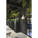 SLV Wall luminaire QUADRASS Indoor, E27, black