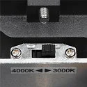 SLV Premium-LED Outdoor Wall luminaire ENOLA SQUARE UP/DOWN CCT, IP65 IK02, L-size, 53W 3000 / 4000K 5400 / 6000lm 30°, CRi>90