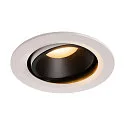 LED Ceiling recessed luminaire NUMINOS DL L, 2700K, IP20, rotatable / pivotable, 55°, 2150lm, UGR 22, white/black