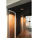 SLV LED Ceiling recessed luminaire NUMINOS DL XL, 3000K, IP20, rotatable / pivotable, 40°, 3300lm, UGR 21, white/black