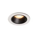 LED Ceiling recessed luminaire NUMINOS DL S, 2700K, IP20, 40°, 670lm, UGR 19, white/black
