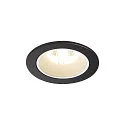 LED Ceiling recessed luminaire NUMINOS DL S, 4000K, IP20, 55°, 790lm, UGR 20, black/white