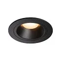 LED Ceiling recessed luminaire NUMINOS DL M, 2700K, IP20, 20°, 1460lm, UGR 19, black/black