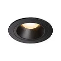 LED Ceiling recessed luminaire NUMINOS DL M, 3000K, IP20, 55°, 1500lm, UGR 21, black/black