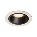 LED Ceiling recessed luminaire NUMINOS DL M, 3000K, IP20, 40°, 1500lm, UGR 20, white/black