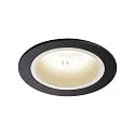 LED Ceiling recessed luminaire NUMINOS DL M, 4000K, IP20, 20°, 1750lm, UGR 20, black/white