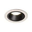 LED Ceiling recessed luminaire NUMINOS DL M, 4000K, IP20, 20°, 1600lm, UGR 19, white/black