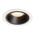 LED Ceiling recessed luminaire NUMINOS DL L, 3000K, IP20, 40°, 2150lm, UGR 21, white/black