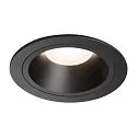 LED Ceiling recessed luminaire NUMINOS DL L, 4000K, IP20, 40°, 2350lm, UGR 21, black/black