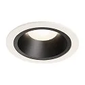 LED Ceiling recessed luminaire NUMINOS DL L, 4000K, IP20, 40°, 2350lm, UGR 21, white/black