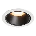 LED Ceiling recessed luminaire NUMINOS DL XL, 2700K, IP20, 40°, 3300lm, UGR 21, white/black