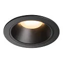 LED Ceiling recessed luminaire NUMINOS DL XL, 3000K, IP20, 55°, 3300lm, UGR 22, black/black
