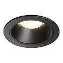 LED Ceiling recessed luminaire NUMINOS DL XL, 4000K, IP20, 55°, 3600lm, UGR 23, black/black