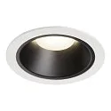 LED Ceiling recessed luminaire NUMINOS DL XL, 4000K, IP20, 40°, 3600lm, UGR 21, white/black