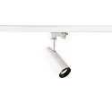 LED 3-Phase luminaire NUMINOS PHASE S, 2700K, 36°, 985lm, white/black