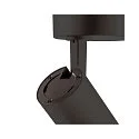 SLV LED Ceiling luminaire NUMINOS SPOT PHASE S, 2700K, 36°, 985lm, black/black
