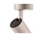 SLV LED Ceiling luminaire NUMINOS SPOT PHASE S, 4000K, 36°, 1100lm, white/black