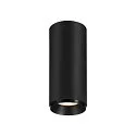 LED Ceiling luminaire NUMINOS CL PHASE S, 4000K, 60°, 1100lm, black/black