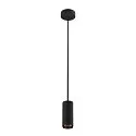 LED Pendant luminaire NUMINOS PD PHASE S, 2700K, 24°, 980lm, black/black