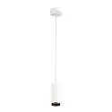 LED Pendant luminaire NUMINOS PD PHASE S, 4000K, 60°, 1100lm, white/black