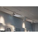 SLV LED 3-Phase luminaire NUMINOS PHASE M, 2700K, 24°, 1925lm, white/black