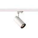 LED 3-Phase luminaire NUMINOS PHASE M, 2700K, 60°, 1870lm, white/black