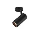 LED Ceiling luminaire NUMINOS SPOT PHASE M, 3000K, 60°, 1870lm, black/black