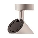 SLV LED Ceiling luminaire NUMINOS SPOT PHASE M, 4000K, 24°, 2125lm, white/black