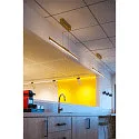 SLV LED 3-Phase luminaire NUMINOS PHASE L, 3000K, 24°, 2430lm, white/black
