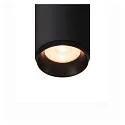 SLV LED 3-Phase luminaire NUMINOS DALI S, 2700K, 36°, 985lm, black/black
