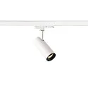 LED 3-Phase luminaire NUMINOS DALI S, 2700K, 24°, 985lm, white/black