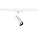 LED 3-Phase luminaire NUMINOS DALI S, 3000K, 24°, 1020lm, white/black