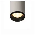 SLV LED 3-Phase luminaire NUMINOS DALI S, 3000K, 36°, 1020lm, white/black