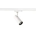 LED 3-Phase luminaire NUMINOS DALI S, 4000K, 24°, 1100lm, white/black