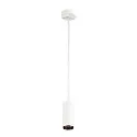 LED Pendant luminaire NUMINOS PD DALI S, 2700K, 24°, 985lm, white/black