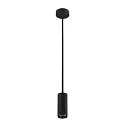 LED Pendant luminaire NUMINOS PD DALI S, 3000K, 36°, 1020lm, black/black
