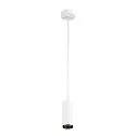 LED Pendant luminaire NUMINOS PD DALI S, 3000K, 24°, 1020lm, white/black