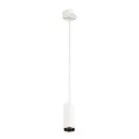 LED Pendant luminaire NUMINOS PD DALI S, 3000K, 60°, 1020lm, white/black