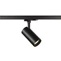 LED 3-Phase luminaire NUMINOS DALI M, 4000K, 36°, 2120lm, black/black