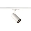 LED 3-Phase luminaire NUMINOS DALI M, 4000K, 60°, 2060lm, white/black
