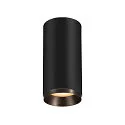 LED Ceiling luminaire NUMINOS CL DALI M, 3000K, 24°, 1930lm, black/black