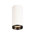 LED Ceiling luminaire NUMINOS CL DALI M, 3000K, 24°, 1950lm, white/black