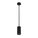 LED Pendant luminaire NUMINOS PD DALI M, 2700K, 24°, 1925lm, black/black