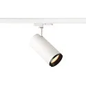 LED 3-Phase luminaire NUMINOS DALI L, 2700K, 60°, 2475lm, white/black