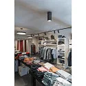 SLV LED Ceiling luminaire NUMINOS CL DALI L, 3000K, 60°, 2400lm, black/black